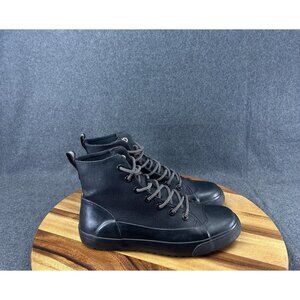 Black Lace Up Hunter Rain Boots